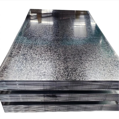 Оцинкованный стальной лист Dx51d SGCC Spgc 4FT X 8 FT 0.1 - 3 мм толщины Антиперцовая печать