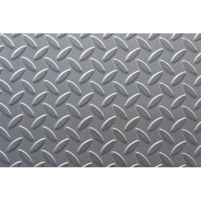 Выбитая плита Chequered Gi DX53D DX54D 1250mm 1500mm Z181-Z275g/M2