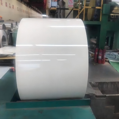 Цвет Ral 9010 Prepainted гальванизированная стальная катушка PPGI 0.2mm x 1220mm 4ft x 8ft