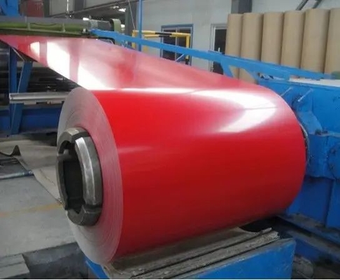 ASTM PPGL Prepainted A36 PPGI покрыло стальную ширину 1200mm 1250mm металлического листа катушки