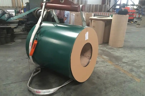 ASTM PPGL Prepainted A36 PPGI покрыло стальную ширину 1200mm 1250mm металлического листа катушки