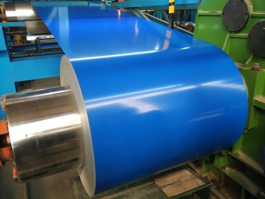 ASTM PPGL Prepainted A36 PPGI покрыло стальную ширину 1200mm 1250mm металлического листа катушки
