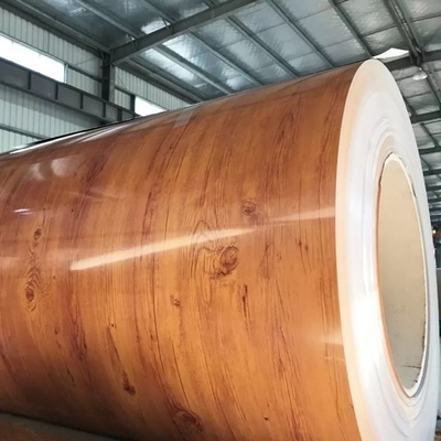 Деревянный мраморный цвет PPGI покрыл стальную катушку 1250mm PPGL A755 для домашнего украшения