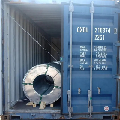 S220gd Гальванизированная стальная оболочка с жилой оболочкой 1000 мм 1200 мм 1219 мм 1220 мм ширина