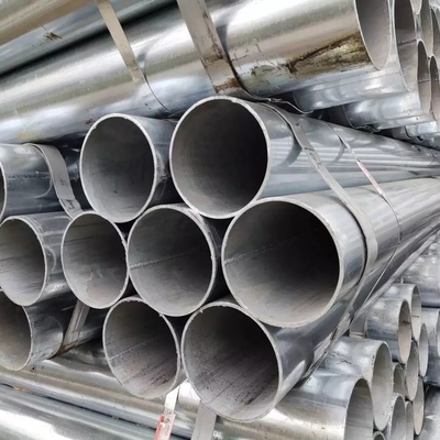 Astm A36 A53 1 2 Оцинкованные трубы горячее погружение Q235b Q345a Erw сварные круглые в нефтегазе