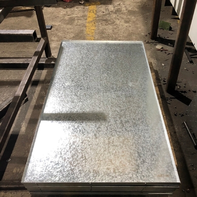 Z140 Z350 4ft X 8ft оцинкованные стальные кровельные панели DX54D DX55D 0,2-6 мм толщина в здании