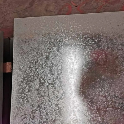 Z180 Z275 Зацинкованный стальной лист Mill Edge Minimum Spangle Сертификат ISO